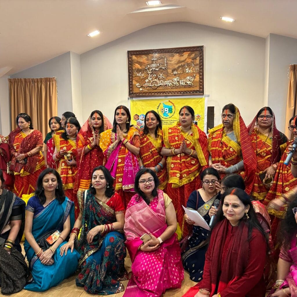 बर्मिंघम में रांची की बेटी मनीषा ने पहली बार मनाया छठ