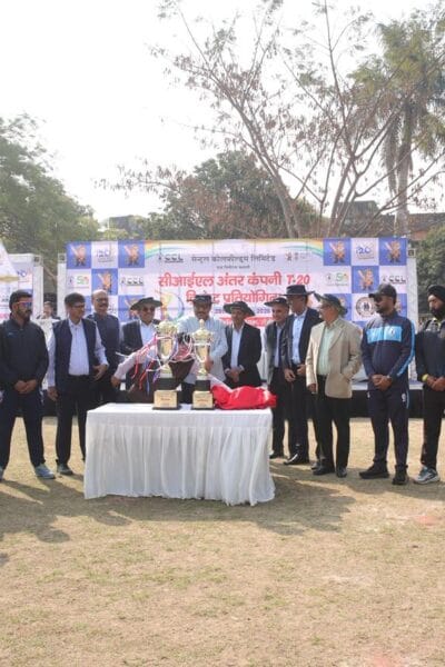 सीआईएल अंतर कंपनी टी-20 क्रिकेट टूर्नामेंट का शुभारंभ