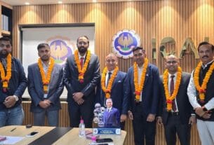 सीए अनीश जैन बने आईसीएआई की रांची शाखा के चेयरमैन