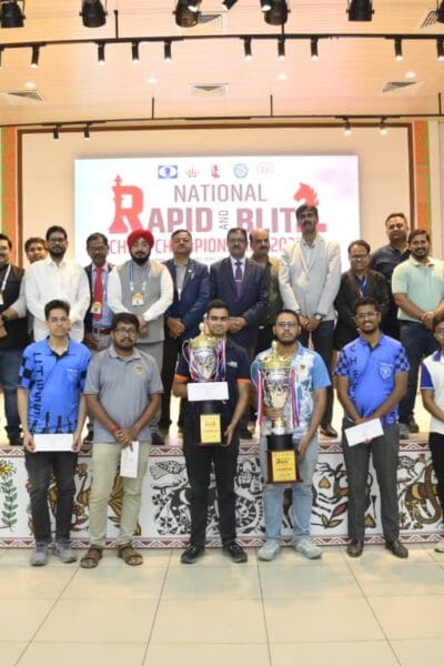 शतरंज चैंपियनशिप का समापन, विजेता किए गए पुरस्कृत