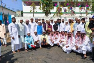 पिठोरिया में धूमधाम से मनाया गया ईद उल फितर