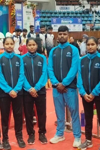टीएसएएफ रोइंग अकादमी ने नेशनल चैंपियनशिप में जीता चौथा पदक