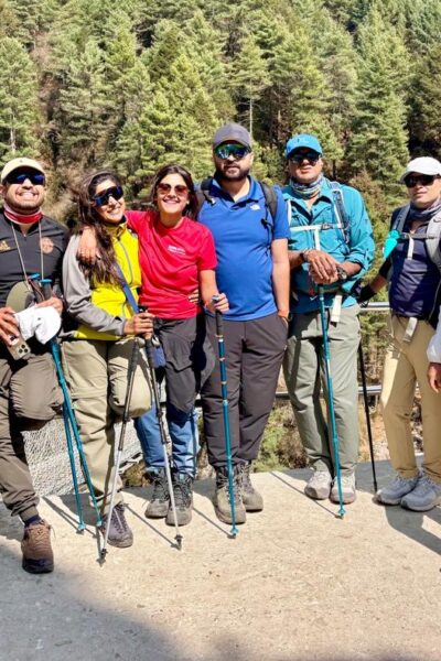 टीएसएएफ के 10 प्रतिभागियों ने एवरेस्ट बेस कैंप ट्रेक को किया पूरा