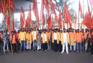 जवान ज्योति संगम समिति ने हनुमान जन्मोत्सव पर निकाली भव्य शोभायात्रा