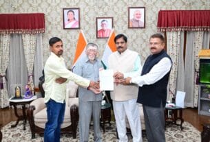 भाषा विवाद व मंडल डैम विस्थापन मुद्दे पर राज्यपाल से मिले विधायक, की ये मांगें