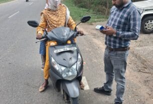 लोहरदगा में सघन वाहन जांच अभियान में 3.12 लाख जुर्माना वसूला गया