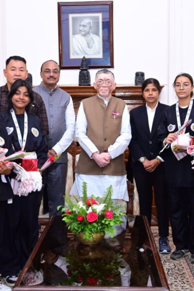 राज्यपाल से मिले पैचक सिलाट खिलाड़ी, बताई उपलब्धि