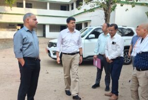 नीट-यूजी को लेकर डीसी–एसपी ने केंद्रों का जायजा लिया