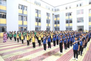 सरला बिरला पब्लिक स्कूल में मनाया गया संस्‍थापक दिवस