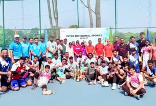 टाटा स्टील इंटर डिविजनल हैंडबॉल टूर्नामेंट की चैंपियन बनी वेस्ट बोकारो टीम