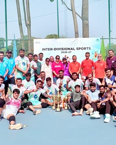 टाटा स्टील इंटर डिविजनल हैंडबॉल टूर्नामेंट की चैंपियन बनी वेस्ट बोकारो टीम