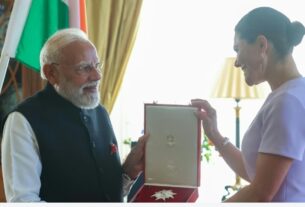 PM मोदी को मिला स्वीडन का सर्वोच्च सम्मान