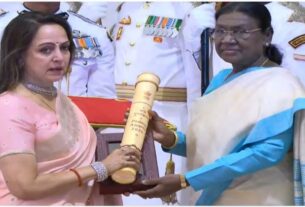 दिवंगत फिल्म स्टार धर्मेन्द्र मरणोपरांत पद्म विभूषण से सम्मानित