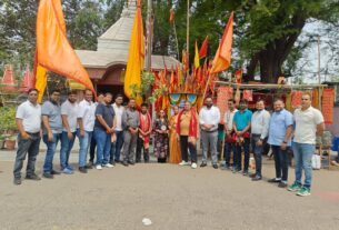 मारवाड़ी युवा मंच रांची शाखा ने स्थायी प्याऊ का किया उद्घाटन