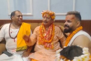 बिहार सरकार के मंत्री विजय सिन्हा ने की बाबा बैधनाथ की पूजन
