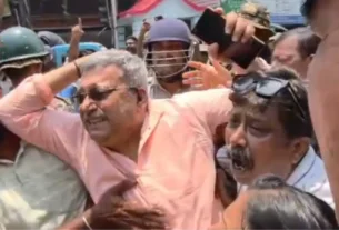 अब टीएमसी सांसद कल्‍याण बनर्जी पर हमला, सिर पर आई चोट
