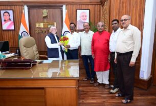 पत्रकार सुरक्षा और कल्याण के मुद्दों पर राज्यपाल से मिला प्रेस क्लब हजारीबाग का प्रतिनिधिमंडल