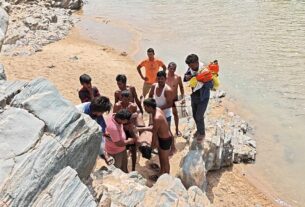 सुखलदरी वाटर फॉल में डूबने से किशोर की मौत, 18 घंटे बाद मिला शव