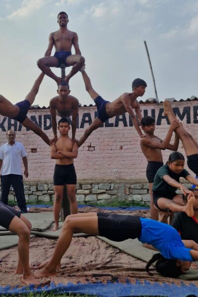 झारखंड मलखंब अकादमी के खिलाड़ियों ने किया प्रदर्शन