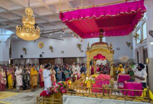 सिख पंथ के छठे नानक हरगोबिंद साहिब का मनाया गया प्रकाश पर्व