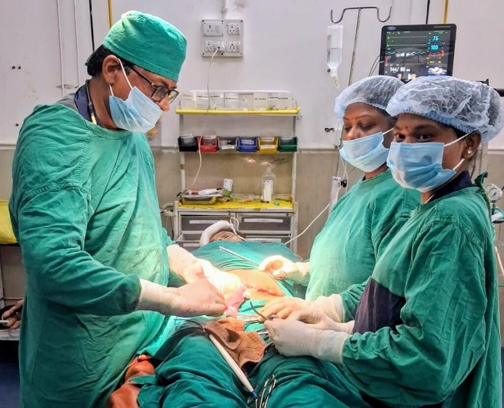 सदर अस्पताल में हुआ बच्चेदानी के बड़े ट्यूमर का ऑपरेशन