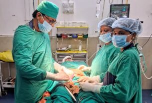 सदर अस्पताल में हुआ बच्चेदानी के बड़े ट्यूमर का ऑपरेशन