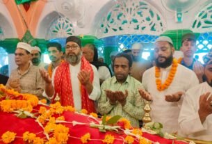 हजरत कुतुबुद्दीन रिसालदार शाह बाबा दरगाह, डोरंडा का 219वां उर्स मुबारक शुरू