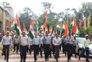 सीसीएल मुख्यालय में गूंजा देशभक्ति का स्वर, मनाया गया ‘हर घर तिरंगा’ कार्यक्रम