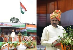 सीसीएल में स्वतंत्रता दिवस हर्ष एवं उल्‍लास के साथ मनाया गया