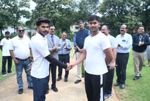 SBU : मेजर ध्यानचंद जयंती के अवसर पर खेलकूद कार्यक्रम का आयोजन
