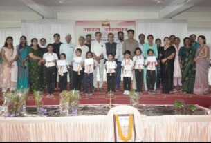 देशभक्ति गीत-नृत्य ने मोहा सबका मन, भारत संस्कार की शिक्षा सप्ताह प्रतियोगिता संपन्न