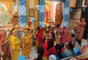 श्रीकृष्ण भगवान की सामूहिक छठी में उमड़ा आस्था का सैलाब