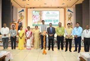 सरला बिरला विश्वविद्यालय में हर्षोल्लास से मनाया गया करमा पर्व