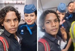 पहली बार फ्लाइट से घर पहुंचा बिहार का मजदूर, मिला शाही स्वागत