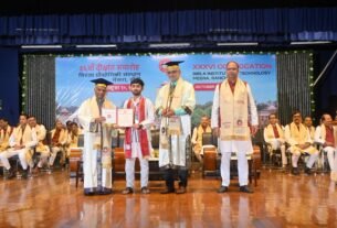 बीआईटी मेसरा के दीक्षांत समारोह में 2,984 विद्यार्थियों को मिली डिग्रियां