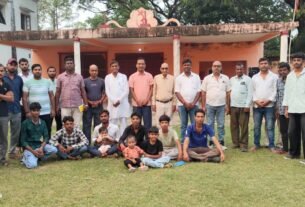 बाबू लाईन मंदिर में दुर्गा पूजा की तैयारियों को लेकर हुई समीक्षा