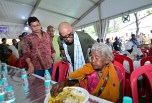 मुख्यमंत्री हेमंत सोरेन की माता स्व. रूपी सोरेन का संस्कार भोज संपन्न