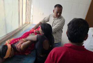 दुर्गा पूजा के दौरान विवाद, मारपीट में युवक का सिर-फूटा और महिला घायल