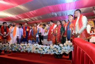 रावण दहन कार्यक्रम में सम्मिलित हुए राज्यपाल, कही ये बात