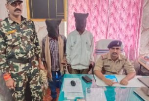 पिठोरिया पुलिस ने लूटकांड का किया उद्भेदन, दो आरोपी गिरफ्तार